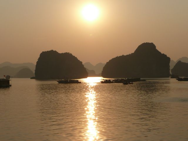 Wunderbare Halong Bucht